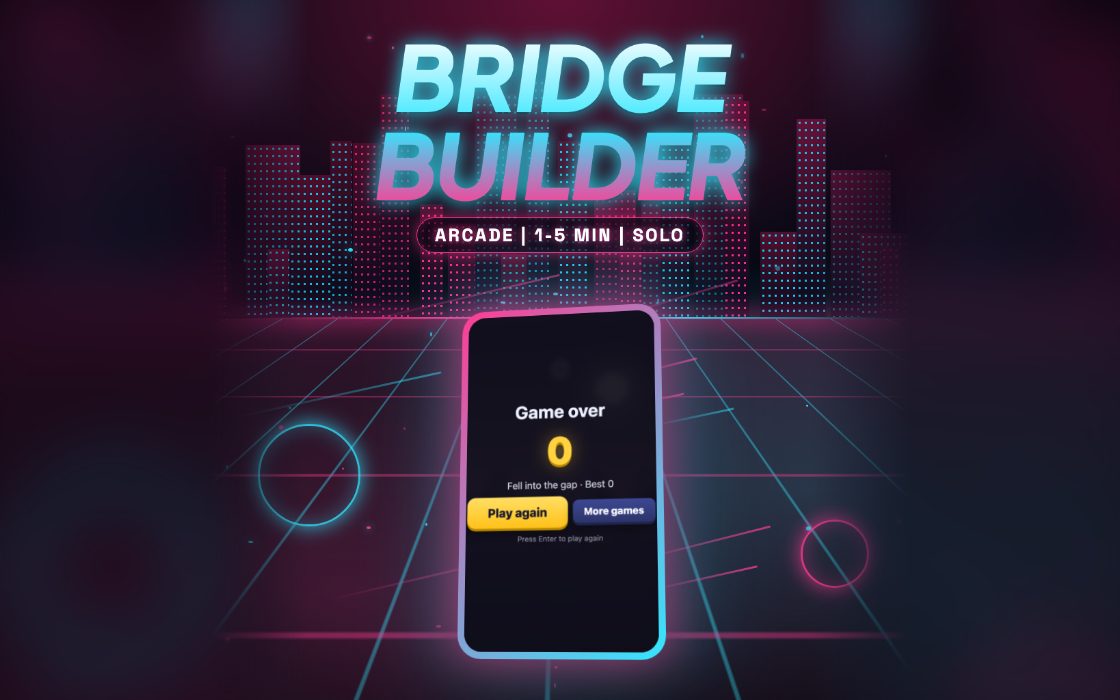 Bridge Builder gameplay