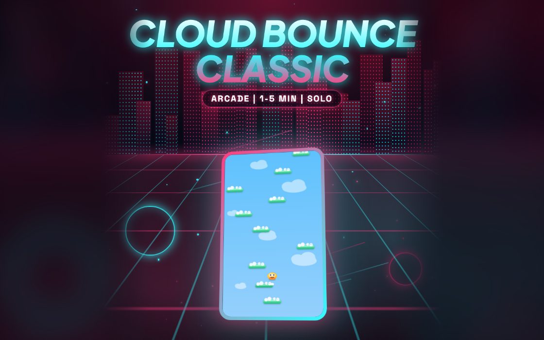 Cloud Bounce Classic gameplay