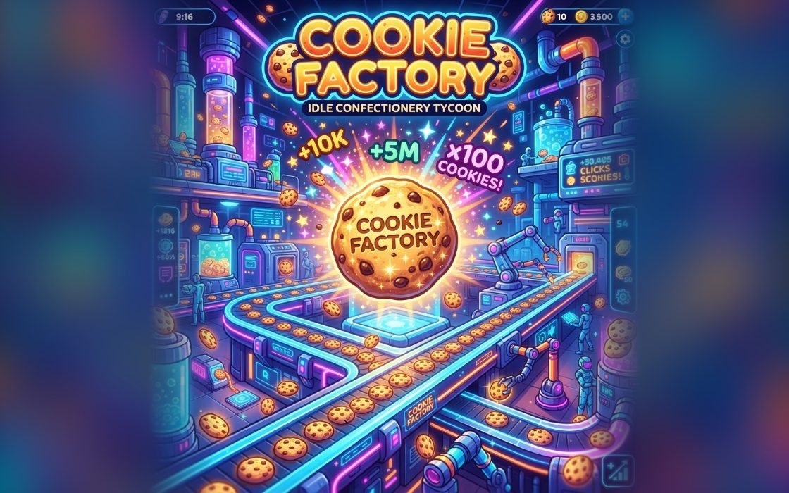 Cookie Factory gameplay