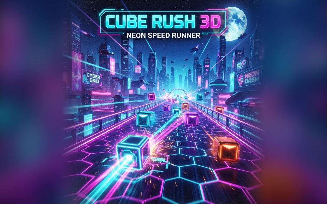 Cube Rush 3D gameplay