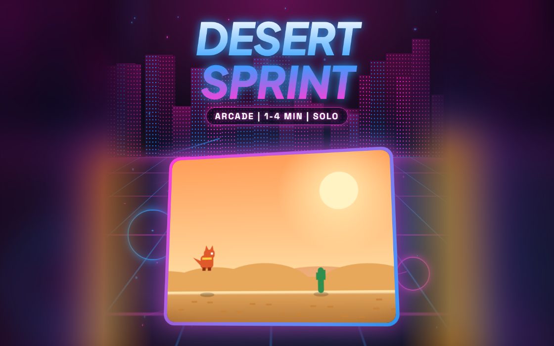 Desert Sprint gameplay