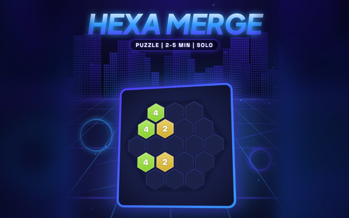 Hexa Merge gameplay