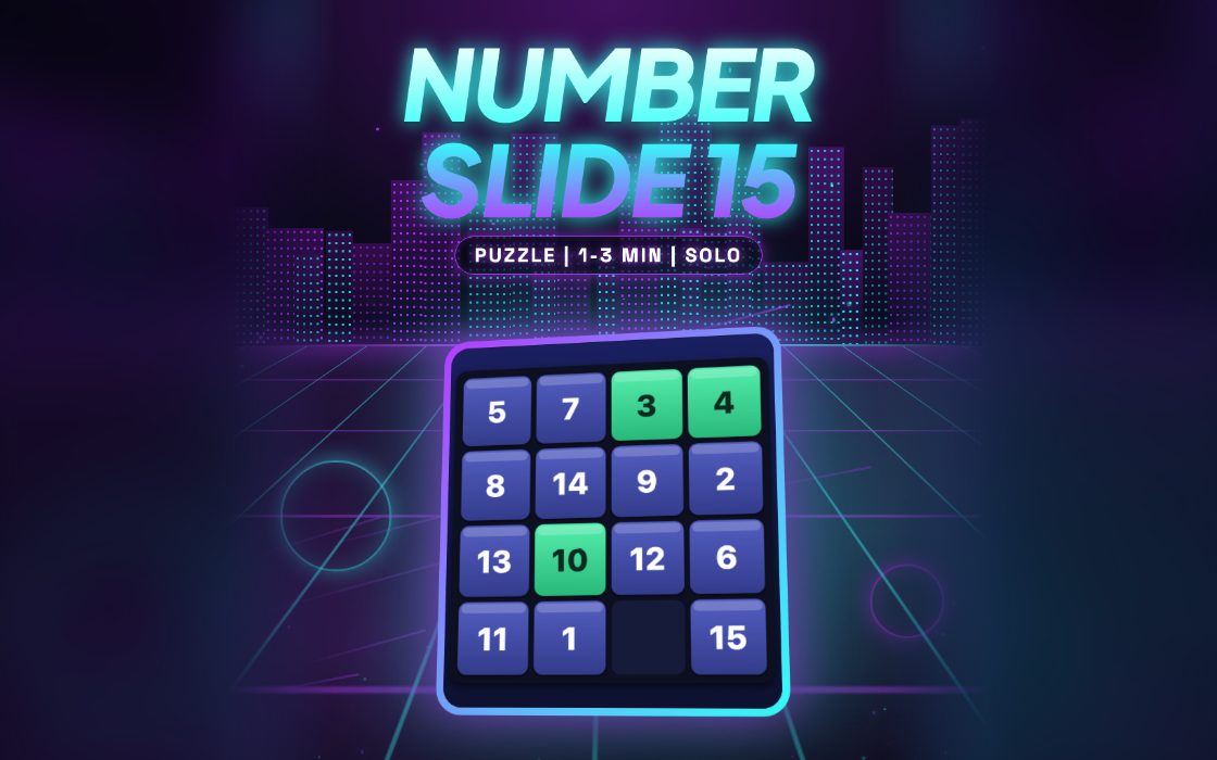 Number Slide 15 gameplay