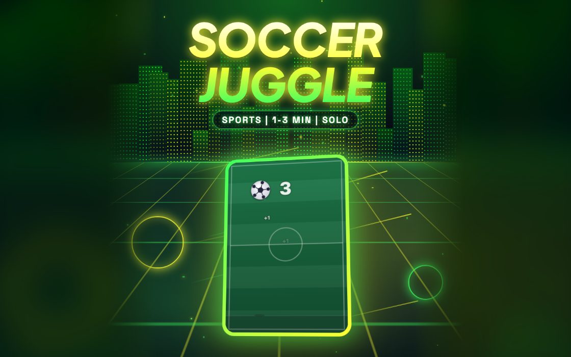 Soccer Juggle gameplay