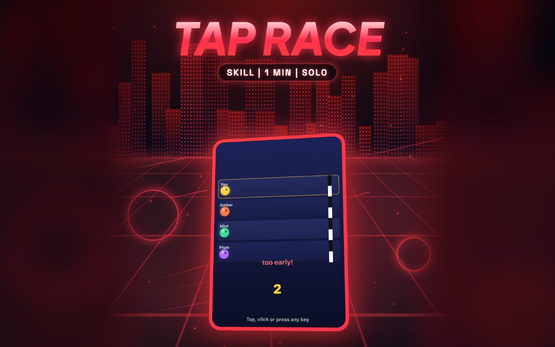 Tap Race gameplay