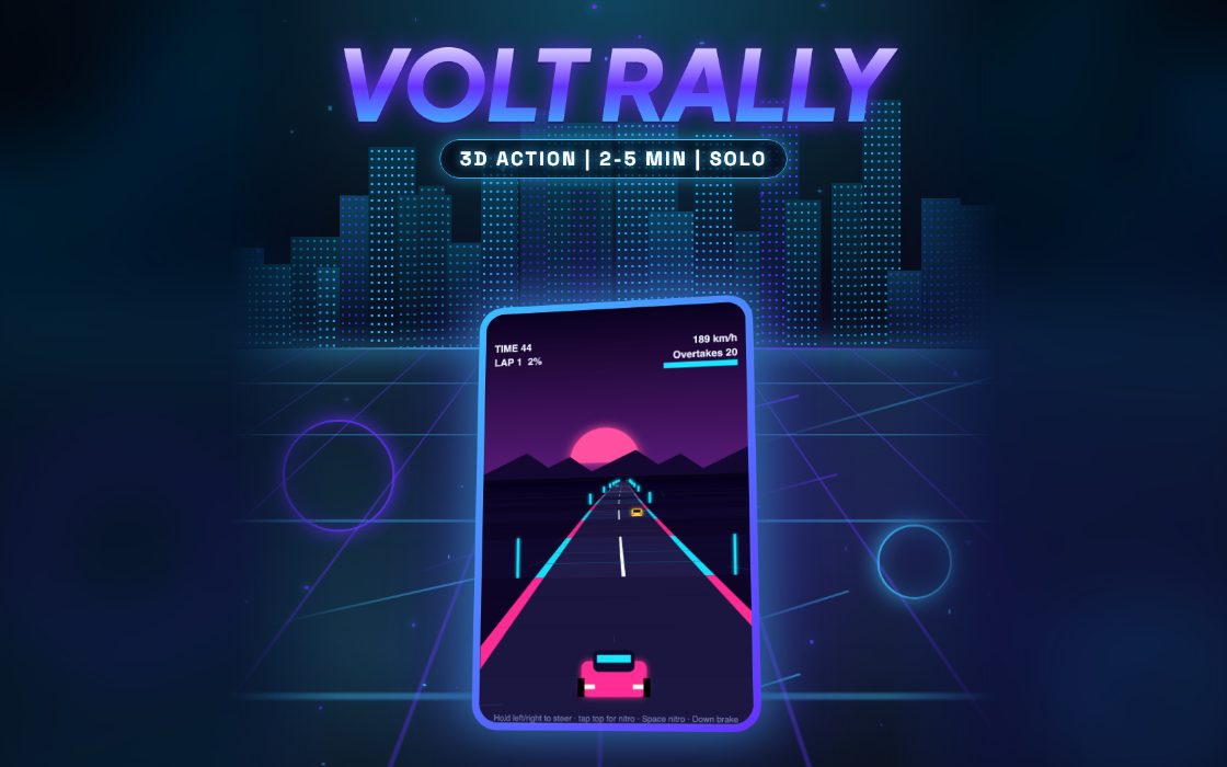 Volt Rally gameplay
