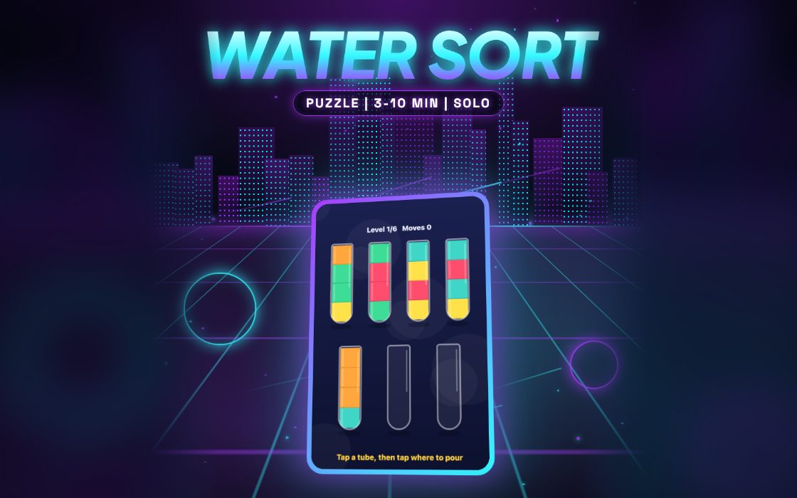 Water Sort gameplay