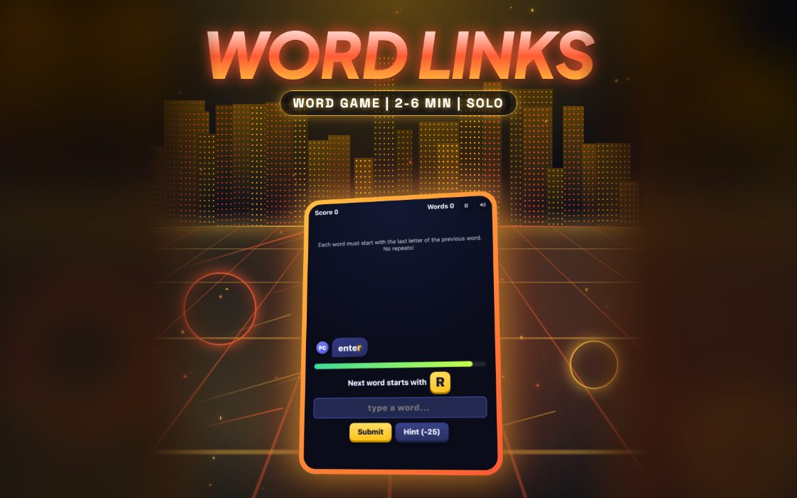 Word Links gameplay