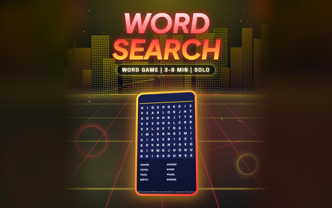 Word Search gameplay